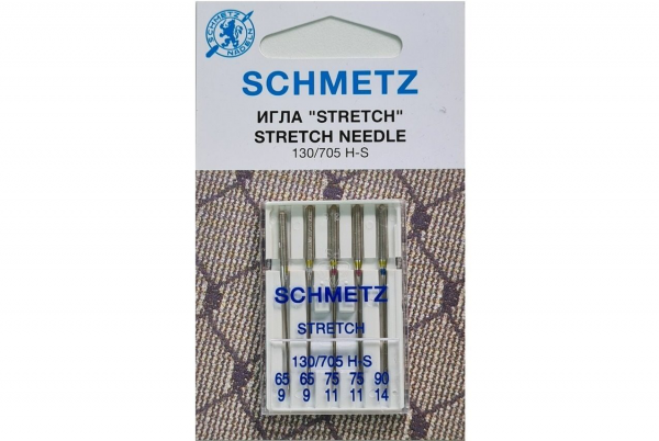 Иглы Schmetz стрейч combi (65x2, 75x2, 90x1), 5 шт в Адыгейске